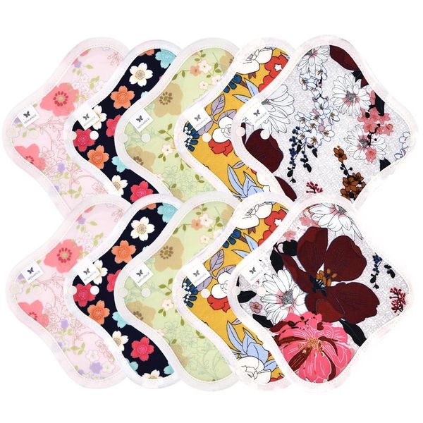 Panty Liners NO 1 Cloth Napkins, Orimono Sheet v16, Japanese Pattern, Set of 10