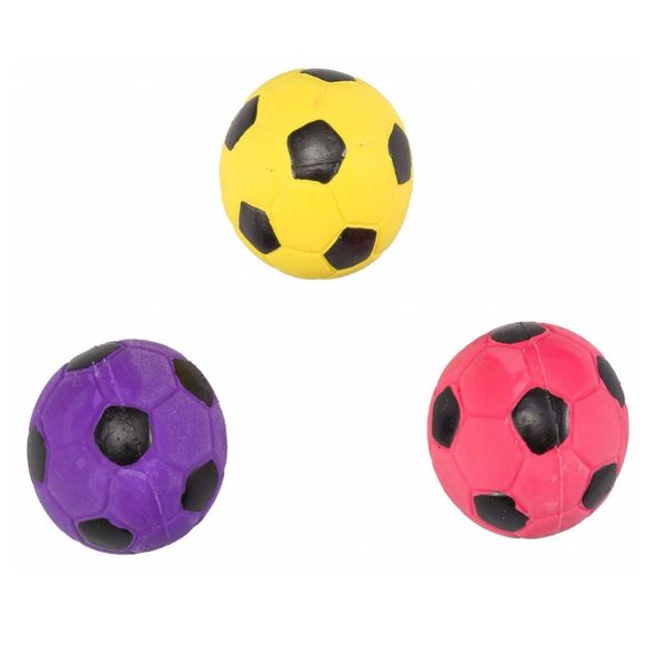 Ethical Pet Latex Soccer Ball Dog Toy [Set of 3]