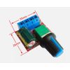 2 Pcs 6V 12V 24V 35V PWM DC Motor Speed Regulator 5A 90W Control Switch Module (2)