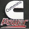 Cummins power badge hat lapel pin cap emblem logo