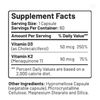 (1) Bottle Vitamin D3+K2