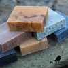 BLUEBYRD SOAP Men's Bar Soap Gift Set (6 Bars)- Natural Bar Soap - Masculine Scent Variety Pack -Pine Tar Soap, Bay Rum Soap, Exfoliating Soap, Charcoal Soap, Sandalwood, Citrus Cedar Sage