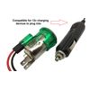 XtremeAuto Universal 12V Volt Car/Van Cigarette Lighter Replacement Socket, Charger Power Unit With Green LED Illuminated Light