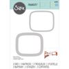 Sizzix Framelits Die Set 2PK, Rounded Square, One Size