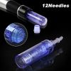 Micro Needles Cartridges For Ultima A1 Dr.Pen,Tips For Electric Auto Stamp Derma Pen,9Pin/12Pin/36Pin/42Pin &Nano Neelde Cartridges (12 Pin Needles, 10 Pcs)