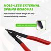 Snap Ring Plier, Universal Lock Ring Plier with Straight Jaw Internal Snap Ring Plier for Ring Remover Retaining