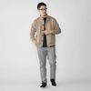 SHIPS TEXBRID(R) Stand Rib Blouson, Blue