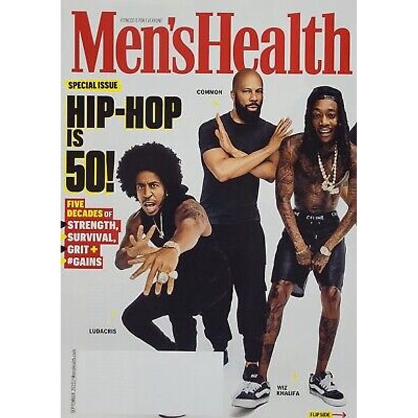 LUDAKRIS / COMMON / WIZ KHALIFA / 50 CENT September 2023 MEN'S HEALTH Magazine