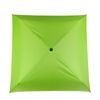 All Square Compact Umbrella | Telescopic travel umbrella | Square Canopy (Green)