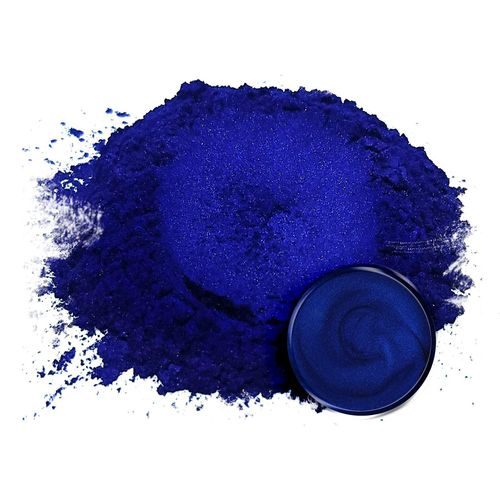 Eye Candy Pigments Premium Blue Mica Powder - Nokon Blue (25gr) - for Epoxy, Resin, Soap, Paint, Woodworking, Acrylic Pouring, Bath Bombs, Fishing Lures - DIY Arts and Crafts Additive