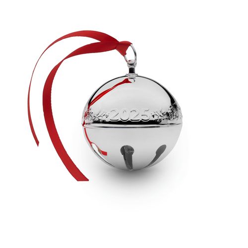 Wallace 2025 Silver Plated Sleigh Bell Ornament 55th Edition