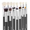 VEVOR 15PCS Makeup Brush Set for Foundation Blending Eyeshadow with Soft Bristle