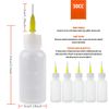 30ml Precision Applicator Bottles, 10Pcs Needle Tip Squeeze Bottle Small Squeeze