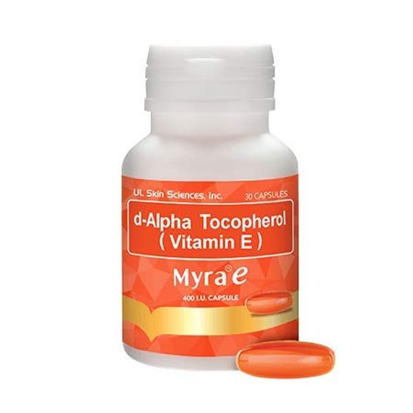 30 Capsules Myra E 400 IU Vitamin E