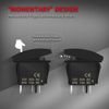 Daiertek 12V Horn Button Momentary Rocker Switch Blue Led 12 Volt Pola