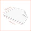 McKesson Maximum Breathable Underpads, Incontinence Bed Pads, Maximum Absorbency, 24 in x 36 in, 5 Count