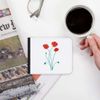 'Poppies and Buds' Wallet (WL00024147)