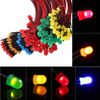 50Pcs 3/5/10mm Pre-Wired Diffused LED Diodes Multi Colors Light DC 9-12V(Bluie Light-3mm)