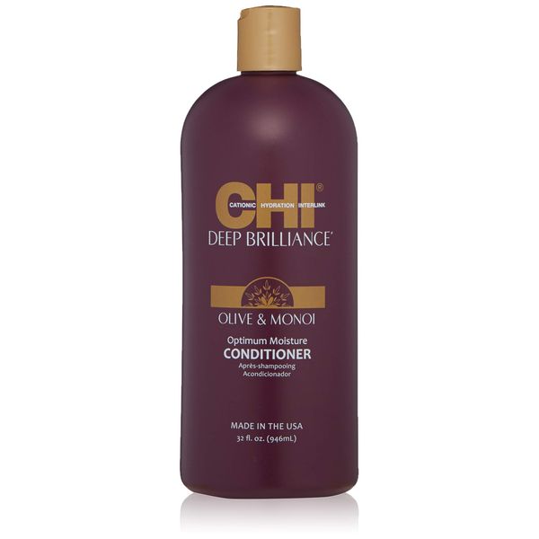 CHI Deep Brilliance Olive & Monoi Optimum Moisture Conditioner 32 oz