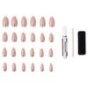 Nails Going Dotty Dot-Print Artificial Nails Pack of 24, Nude, Variety Pack