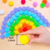 Eppingwin Pom Poms - 90 Yellow, 1.5 Inch, 4CM for Crafts & DIY Projects