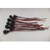 [K-Target] T10 Wedge Socket, Set of 10, Rubber for Universal Use, Expansion, Modification, LED