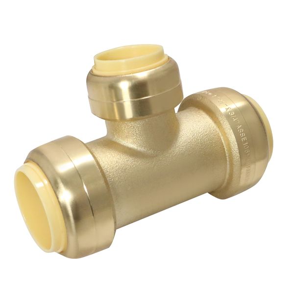 2 Pcs XFITTING Push Fit 1" x 1" x 3/4" Push Fit Reducing Tee