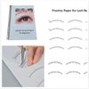 Jegapluso Lashes Training Exercise for Beginners Professional Eyelash Extensions Exercise Book