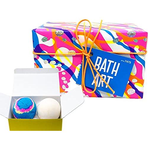 Rush LUSH Bath Bomb Gift Set, Bath Art, Shop Bag Included, Bath Supplies, Bath Salt, Popular, Classic, 1 Piece (x1)