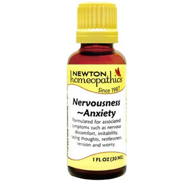 Newton Homeopathics Nervousness Anxiety, 1 Fluid Ounce