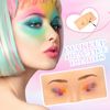 5D Makeup Exercise Face Board, Perfect Aid for Practising Makeup Practice Board, Makeup Practice Face Board, Reusable Silicone Makeup Practice Board