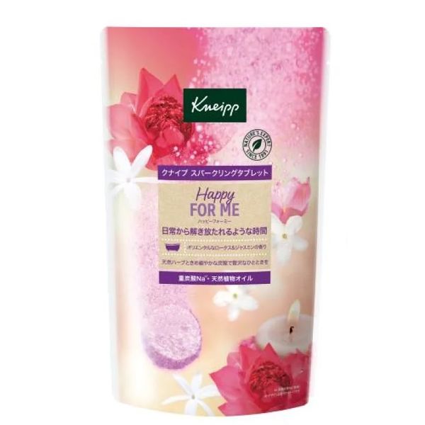 Kneipp Sparkling Tablet Happy For Me Lotus &amp; Jasmine Scent 50g x 6 Tablets