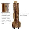Rush Creek Creations | Double-Sided Fishing Rod Holder for 16 Saltwater/Freshwater Fishing Rods, Fishing Pole Holder for Garage Organization and Room Storage, for Fishing Gear and Fishing Accessories