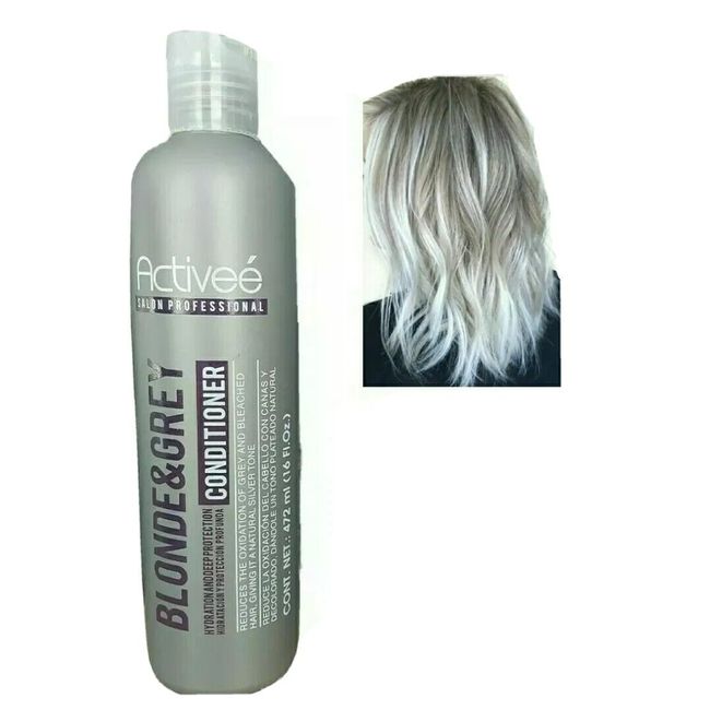 ACTIVEE BLONDE & GREY CONDITIONER HYDRATION & DEEP PROTECTION 16 FL.oz