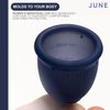 June Menstrual Cup - Firm ((1 Pack), Large)