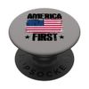 America First Trump USA Flag PopSockets Swappable PopGrip