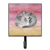 Caroline's Treasures Sleeping Grey Cat Watercolor Wall Hook, Small, Multicolor