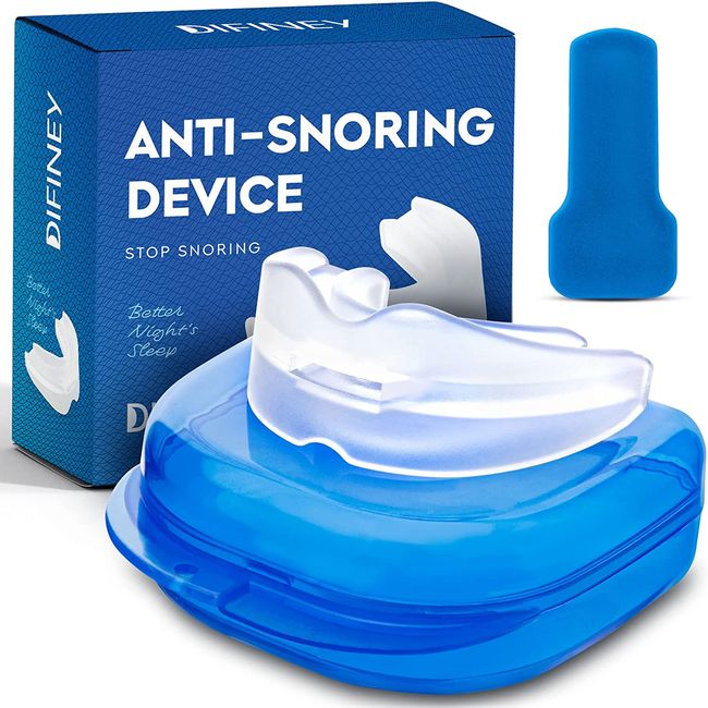 Difiney Mouth Guard, Snoring Solution, Professional Dental Guard, Pack of 1, Anti Snoring Guard for Men/Women Natural Sleep