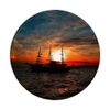 Sailboat In Sea Abstract Textures Gift