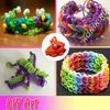 Yowamho 2000 Rubber Band Mini, White Loom Bands.