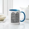 CafePress Ten Commandment Mug 11 oz (325 ml) Ceramic Coffee Mug