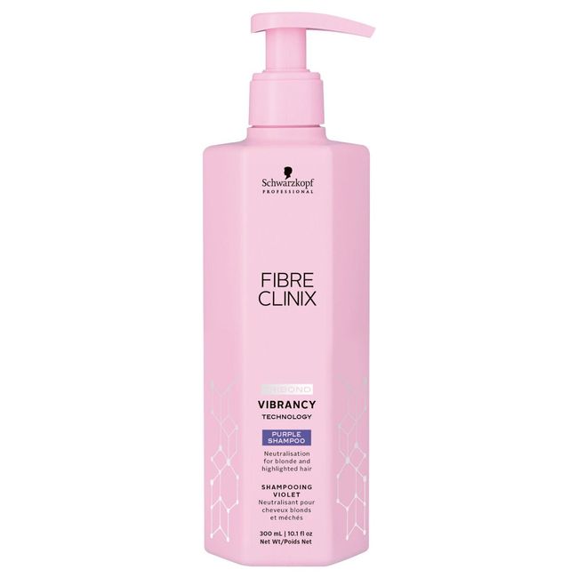 Schwarzkopf Fibre Clinix Vibrancy Purple Shampoo, 10.1 oz