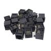 Honbay 20PCS Black RJ45 8P8C Network Modular Connectors for PCB