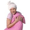 Diane Satin Lined Sleep Cap, White, One Size Fits All (160048)