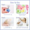 Bath Bombs for Kids, 12pcs Bath Bombs with Surprise Crystal Toys Inside, Handmade Natural and Organic Bubble Bath Fizzies, Birthday Easter Gift for Girls and Boys