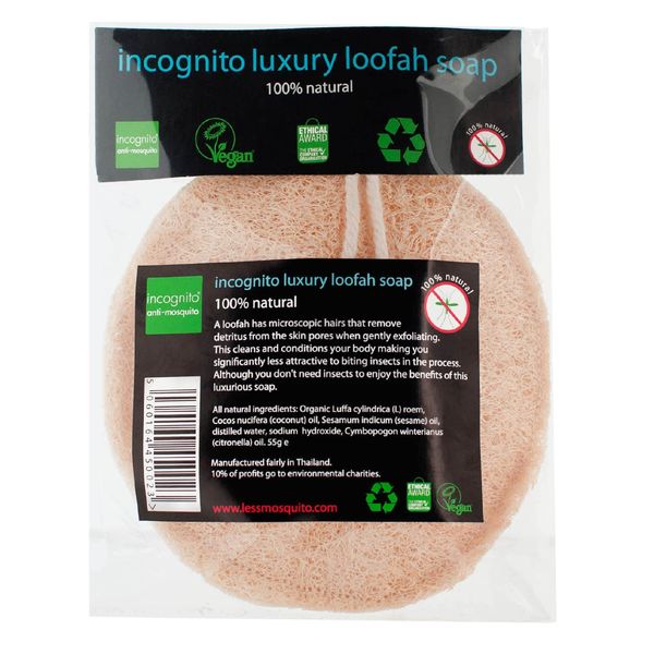 Incognito Less Mosquito Luxury Loofah and Soap