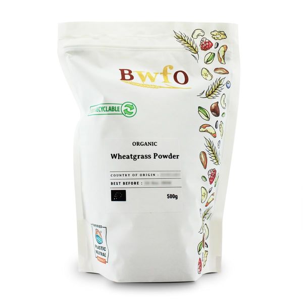 Organic Wheatgrass Powder 500g (BWFO)