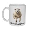 Sheep Happens 11oz Coffee or Tea Mug 11oz Coffee or Tea Mug