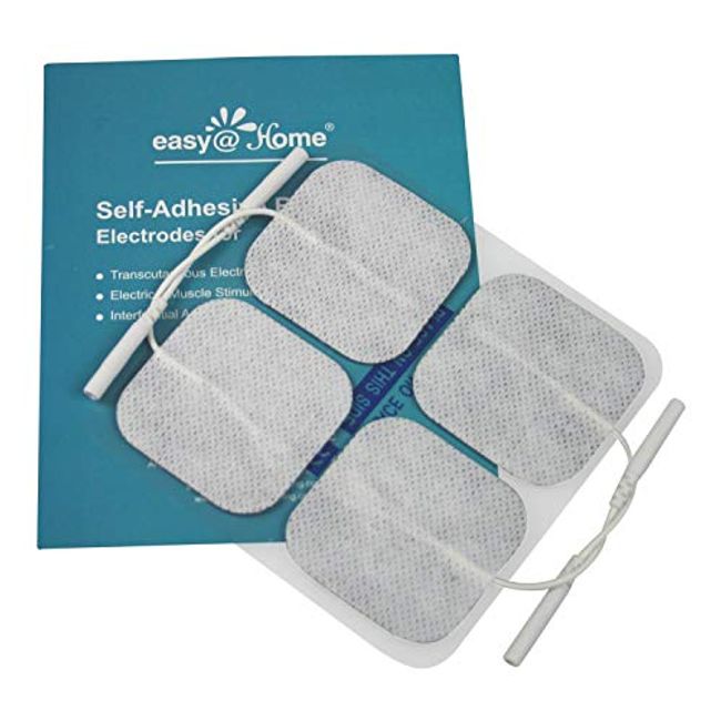 Tens Unit Wireless Electrode Pads: Easy@home Reusable Electrodes Pads