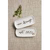Mud Pie Mr And Mrs Everything Dish; 4" x 9"